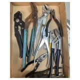 Vice grips and wrenches