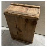 ELLIS Atwood, 1940 wooden crate