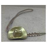 Cowboy hat bolo tie