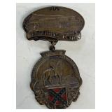 1924 Confederate Memphis, Tennessee reunion MEDAL