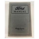 1922 Ford manual