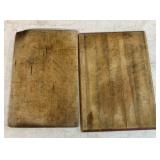 (2) Cutting boards
