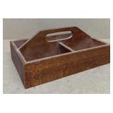 Small wooden tote