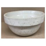White stoneware bowl