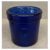 Cobalt blue dish