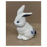 Porcelain rabbit signed