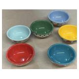 Pioneer women, miniature bowls