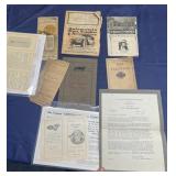 Ford and other automobile paper collectibles