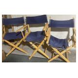 (3) Directors chairs