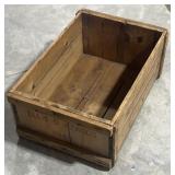 Ellis D Atwood, 1940 wooden crate