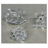 Crystal glass figures, Miniature