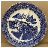 Willow divided plate