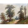 Early Landcape, Oil painting, signed