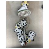 Cow wind chimes