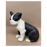 Boston terrier cast-iron doorstop