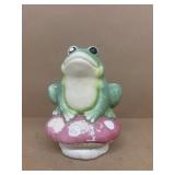 Frog yard ornament