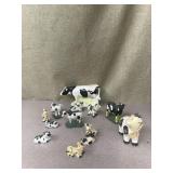 Cow figurine, decorations