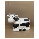 Cow cookie jar