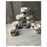 Cow coffee mugs