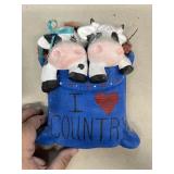 Cow wall  decoration