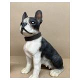 Boston terrier, dog statue