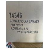 Double solar spinner brand new in box