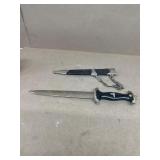 Dagger with sheath