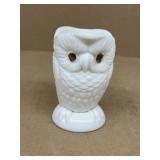 Milk glass owl