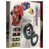 Mega Speedway racing set as is