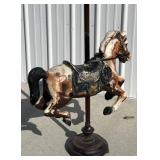 Carousel horse blow mold horse