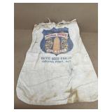 Davis seed farm Greensfork, Indiana sandbag