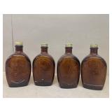 Log cabin syrup bottles