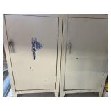 Metal cabinets