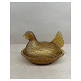 Hen on a nest