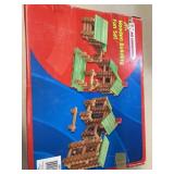 Wooden building fun set