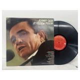 Johnny Cash at Folsom prison record album