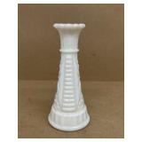 Milk, glass vase