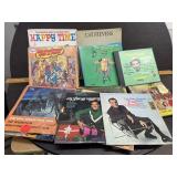 Record albums, various artists