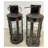 (2) Oil Lanterns