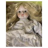 Porcelain face doll