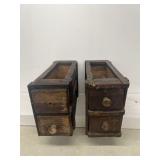 Sewing cabinet drawers