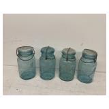 Blue ball canning jars
