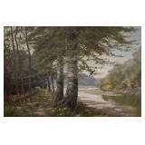 Frank J. Girardin (1856-1945), On Whitewater Near