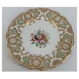 Antique porcelain plate, late 19th/early 20th Cent