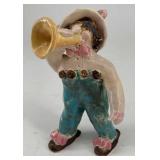 Overbeck Studio: Trumpet Player, 5 H x 3 w x 2 D"