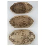 (3) PLATES:  Edge, Malkin & Co., England