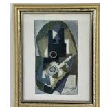 Reproduction of Pablo Picassos, L,Homee a la Gu