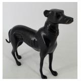 Greyhound/Whippet statue, contemporary, heavy, pos