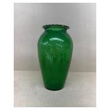 Green vase