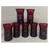 Royal ruby glasses